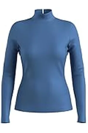 Comma, 2157533 Camiseta, Azul , 40 Mujeres