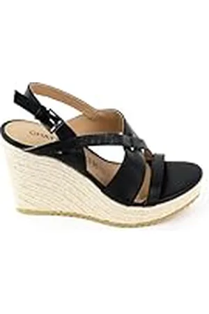 Chattawak 13livnoir37, Sandalia con talón Mujer, , 37 EU