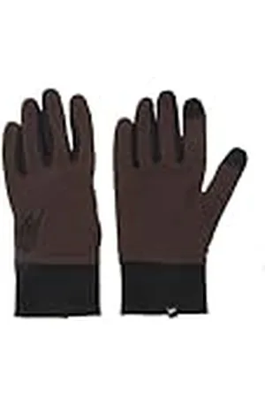Nike M LG Club - Guantes de Forro Polar 2.0 para Hombre, Color marrón Barroco/Negro/Negro, Talla L, N.100.7163.202.LG