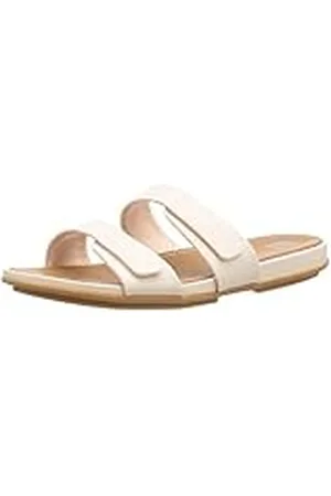 FitFlop Gracie Two Bar Slides, Sandalias Planas Mujer, , 37 EU