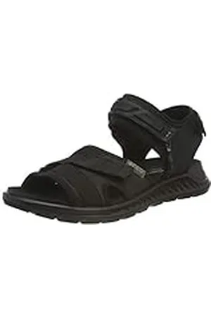 Ecco Exowrap W 3S, Sandalias Planas Mujer, Black, 36 EU