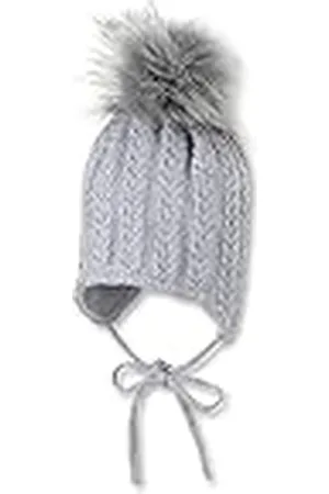 Sterntaler Strickmütze Gorro, Plata Mel, 51 para Bebés