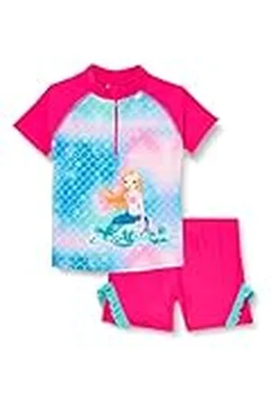 Playshoes Meerjungfrau, Bañador Niñas, Pink, 98-104