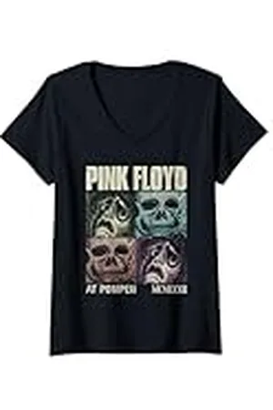 Pink Floyd Mujer Live en Pompeya Memento Mori Camiseta Cuello V