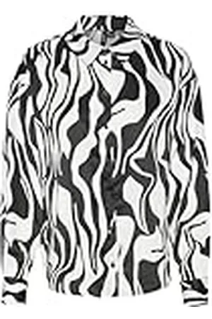 VERO MODA Vmmerle LS Camisa Suelta Wvn Ga Blusa de Manga Larga, , L para Mujer