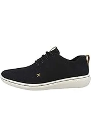 Clarks Step Urban Mix, Zapatillas para Hombre Negro (Black 00), 44 EU