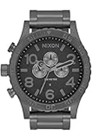 Nixon Reloj Analógico para Hombres de Cuarzo japonés con Correa en Acero Inoxidable A1389-632-00