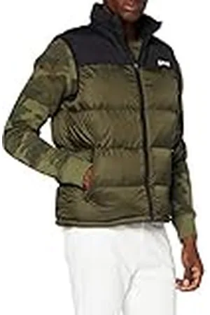 Schott NYC UTAHV, Chaleco de plumas con hombros Hombre, , M