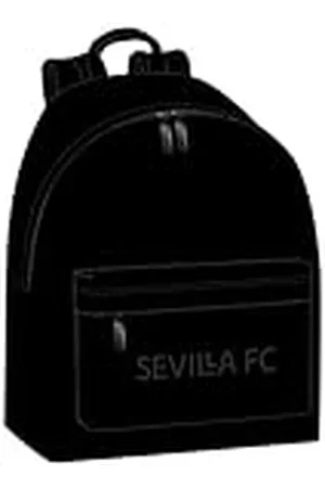 Safta Mochila Juvenil para Portátil 14.1" de Sevilla FC Teen, 310x160x410 mm Unisex niños, , Estándar