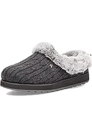 Skechers Keepsakes Ice, Pantuflas Mujer, Charcoal, 40 EU