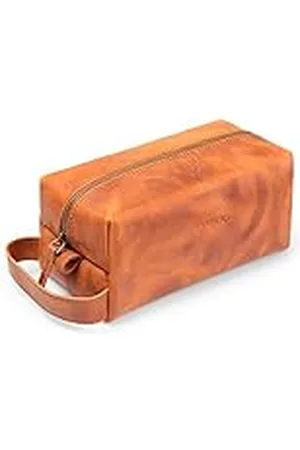 Londo Bolso de Viaje de Piel Genuina, Bolsas de Aseo, Dopp Kits - Unisex