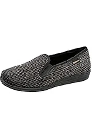 Fischer Fischer Frank, Zapatillas de Estar por casa Hombre, Gris (Grauschwarz 662), 44 EU