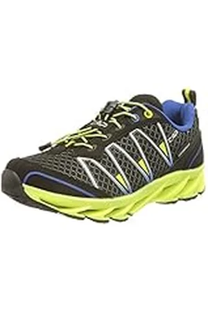 CMP Kids Altak Trail Shoes Wp 2.0, Zapatillas de Correr, Unisex niños, Black Acid, 39 EU