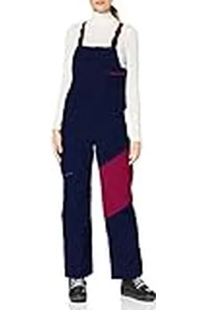 Marmot Slopestar Bib Pantalones, Mujer, Azul Marino y Rosa Salvaje, Small