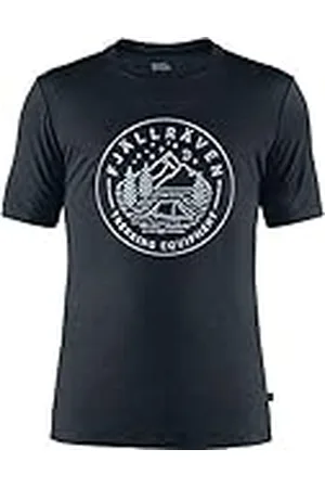 Fjällräven FJALLRAVEN Abisko Wool Tältplats SS M Camiseta, Hombre, , L