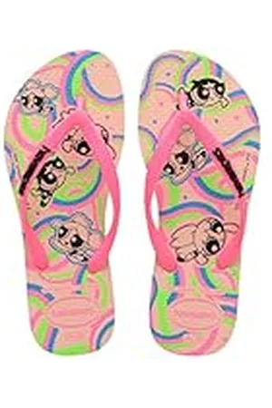 Havaianas Kids Slim Powerpuff Girls, Chanclas Niña, , 33/34