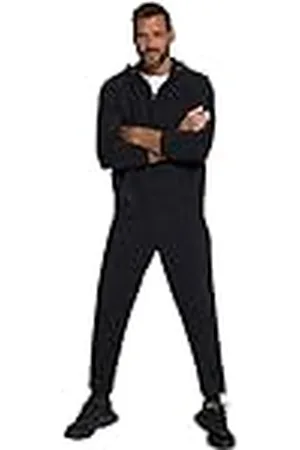 JP 1880 Conjunto de Jogging, Homewear, Dos Piezas, Chaqueta con Capucha y pantalón, hasta la Talla 8 XL 5XL 802934100-5XL
