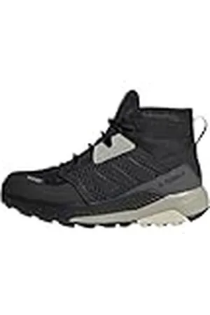 adidas Terrex Trailmaker Mid Rain.RDY Hiking Shoes, Zapatos de Senderismo, Core Black/Core Black/Aluminium, 33 EU