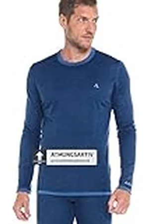 Schöffel Merino Sport Shirt 1/1 Arm M Manga Larga Que Regula la Temperatura, Camiseta Interior Funcional Transpirable en Calidad de Lana, Hombre, Imperial B, Extra-Large