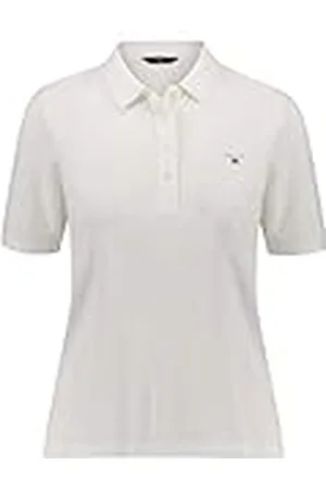 GANT Original Lss Pique Polo, White, XS para Mujer