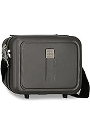 Roll Road Camboya Neceser Adaptable Negro 29x21x15 cms Rígido ABS 9,14L 0,8 kgs