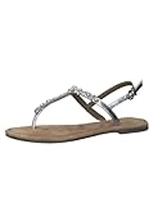 Tamaris Mujer 1-28190-42, Sandalia, Plata, 39 EU