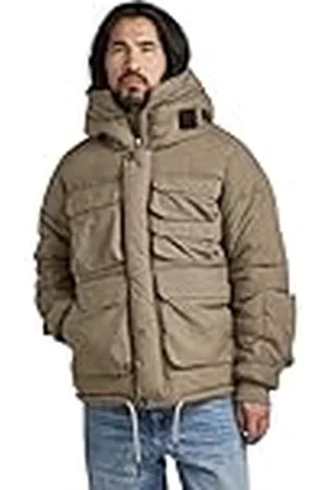 G-Star Para Hombre Chaqueta Field Hooded Puffer, , XL