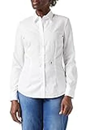 Seidensticker Hemdbluse Langarm Slim Fit Uni Bügelfrei Blusa Mujer, , 38