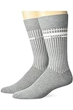 HUGO BOSS 3-Pack Small Color Block Rib Cotton Socks Calcetines de algodón Acanalados, tamaño pequeño, 3 Unidades, , 39-47 EU (Pack de 3) Hombres