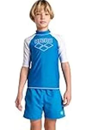 Arena Unisex JR Rash Vest S/S Graphic, Top Niños,