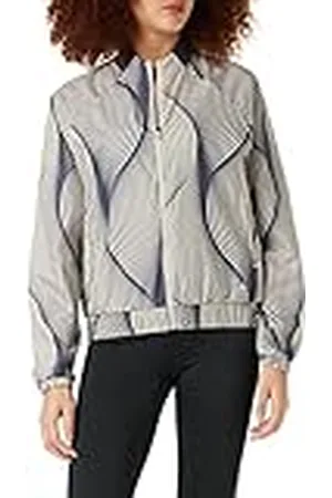 Odlo Jacke Maha Chaqueta para Mujer, Silberwolke AOP SS20, Extra-Small