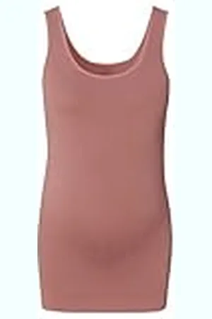 Noppies Sama Seamless Rib Camiseta de Tirantes Camisa Cami, Burlwood-N143, Medium-Large para Mujer