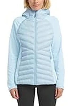 Jack Wolfskin Routeburn Pro Hybrid W Chaqueta Softshell, Azul Hielo, Small Mujeres