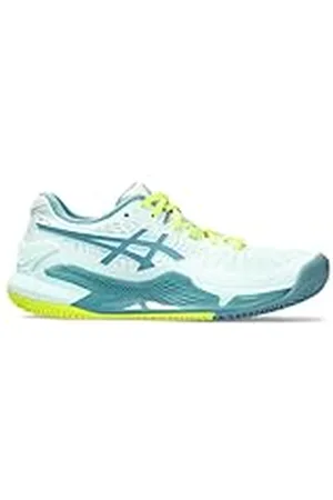 Asics Gel-Resolution 9 Clay, Sneaker Mujer, Soothing Sea/Gris Blue, 37 EU