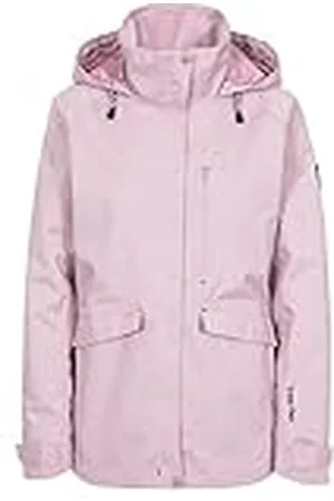 Trespass Voyage - Chaqueta impermeable para mujer con capucha oculta
