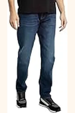 Armani Exchange The Boat, Label, Patch Logo Lettering Jeans, , 26 Hombres
