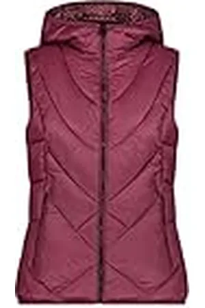 CMP Chaleco mujer con capucha fija, Rubí, XS