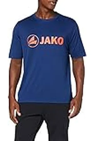 Jako Promo – Camiseta Función, Todo el año, Hombre, Color Marine/Flame, tamaño 3XL