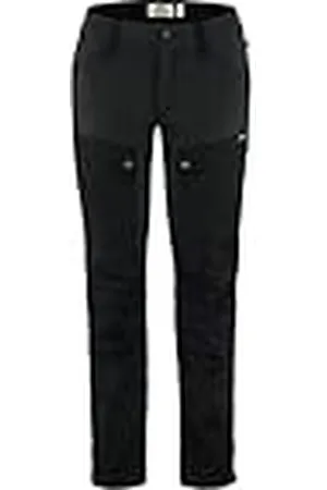 Fjällräven Fjallraven Keb Trousers W Short Pants, Womens, Black, 34