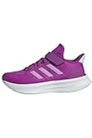adidas ULTRARUN 5 Shoes Kids, Zapatillas para Correr Unisex niños, Flash Pink/FTWR White/Orange Tint, 35 EU