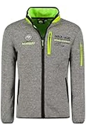 Geographical Norway Ucleair Men Suéter, Gris Clair, S para Hombre