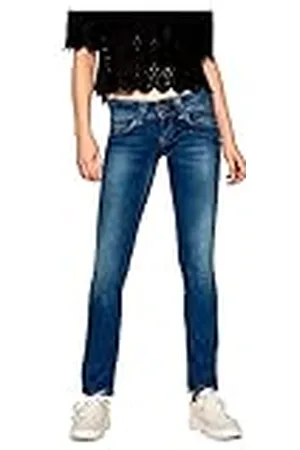 Pepe Jeans Venus Vaqueros para Mujer Regular Fit Tiro Bajo Authentic Rope, 33W / 34L
