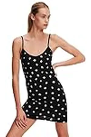 Karl Lagerfeld Ikonik 2.0 Strappy PJ Dress, Bata de Noche