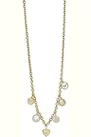Emporio Armani Collar de secciones para mujer de latón en tono , EGS3103710