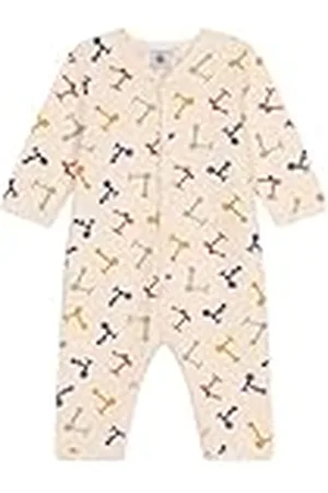 Petit Bateau A09LU, Pijama Sleep Well Sin Pies Unisex bebé, , 6 Meses