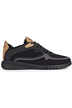Geox Zapatillas para Hombre, U Aerantis A, Color Negro/Antracita, Talla 40 EU, , 40