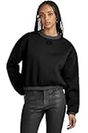 G-Star Para Mujer Sudadera Badge Logo Oversized, , S