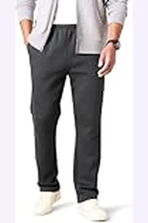 Amazon Pantalones Deportivos de Forro Polar con Parte Inferior Abierta (Disponibles en Tallas Grandes y Largos Especiales) Hombre, , XXL