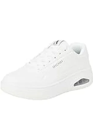 Skechers Uno Court, Zapatillas Hombre, White, 46 EU