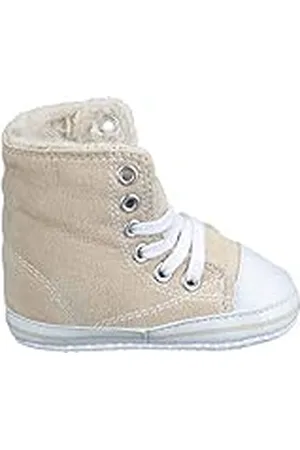 Playshoes Primeros Zapatos Forrado, Zapatillas Casual Unisex niños, Beige (Beige 6), 18 EU